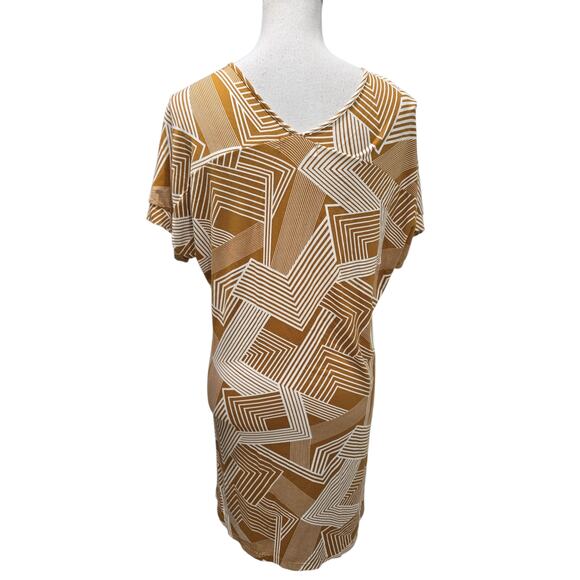 Ava Sky Geometric Design Dress - Picture 3 of 3